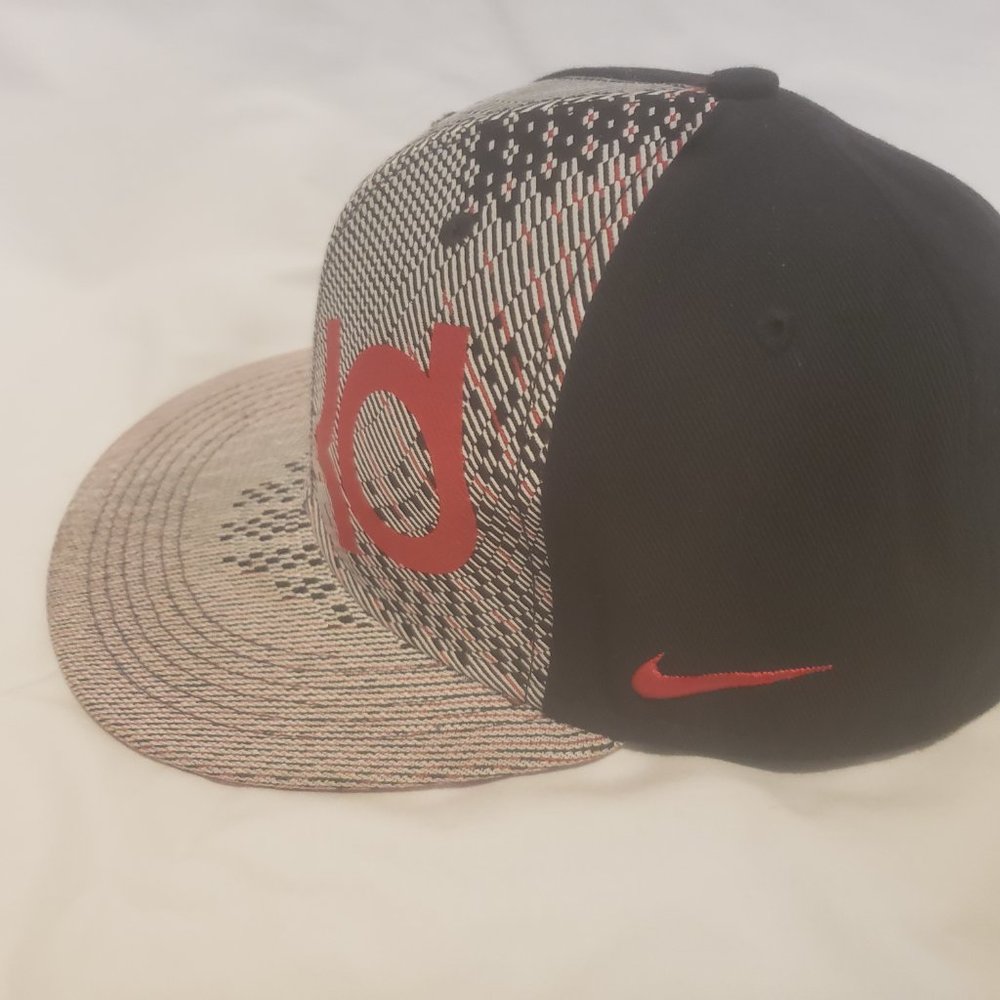 Classic Flat Bill Visor Snapback Hat Kd - image 2